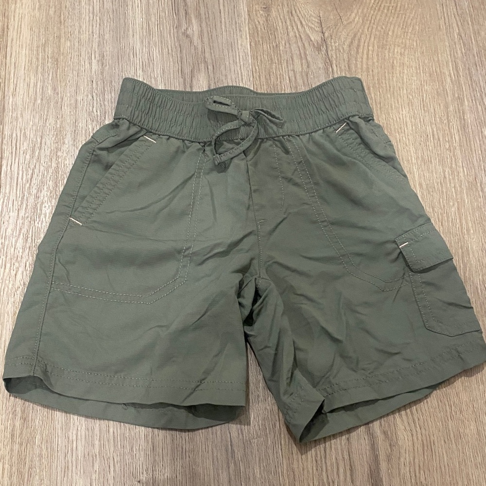 Columbia Kids' Green Cargo Shorts